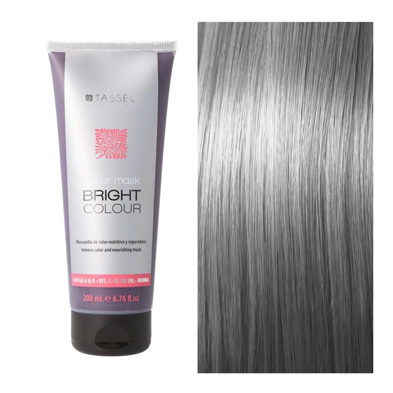 Eurostil Bright Color Grey Hair Mask 1un