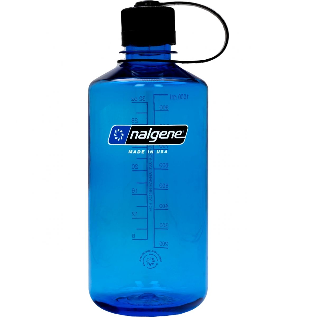 Nalgene narrow mouth sustain, juomapullo, 1000 ml, sininen