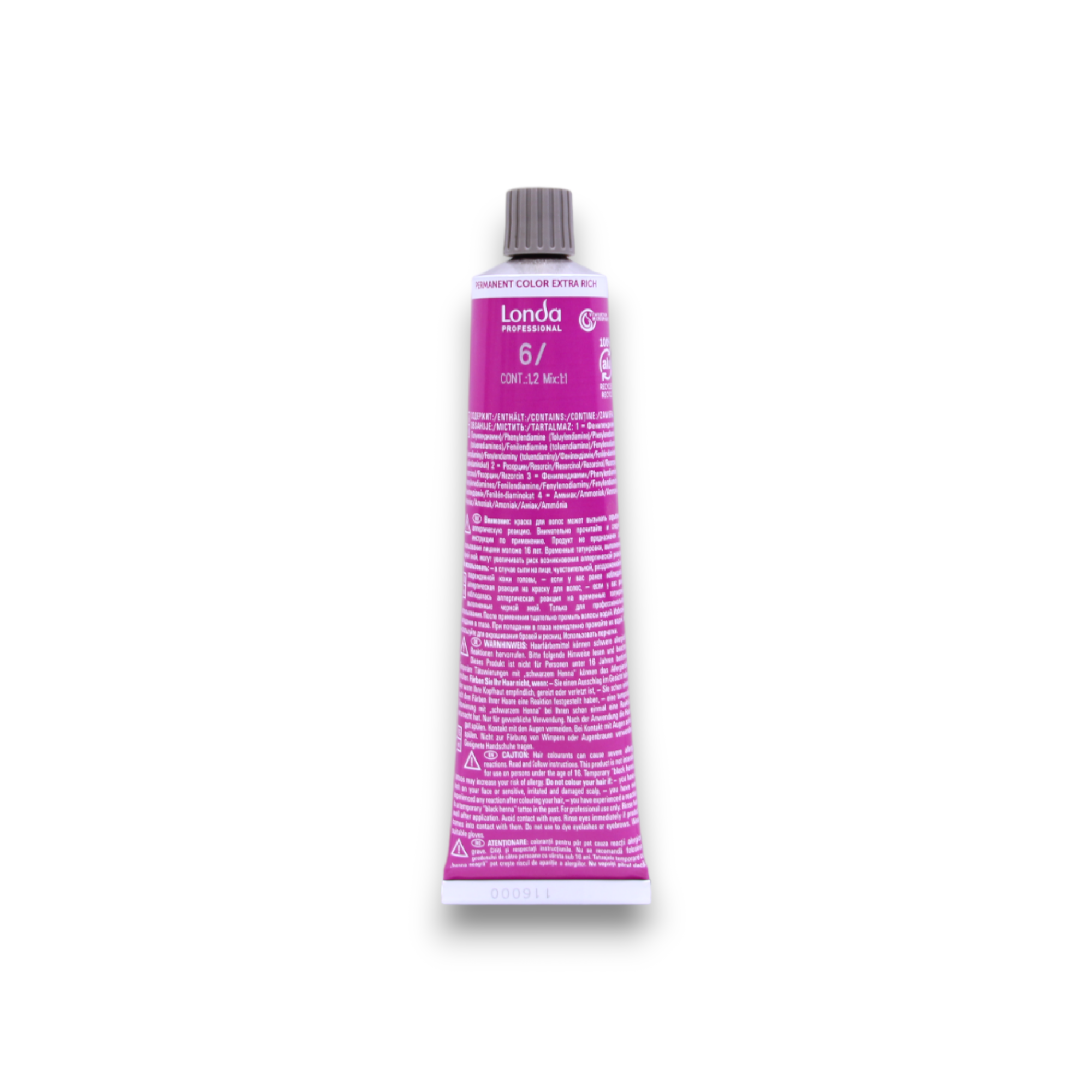 Londa Ammattimainen Londacolor Pysyvä hiusväri 6 60 ml