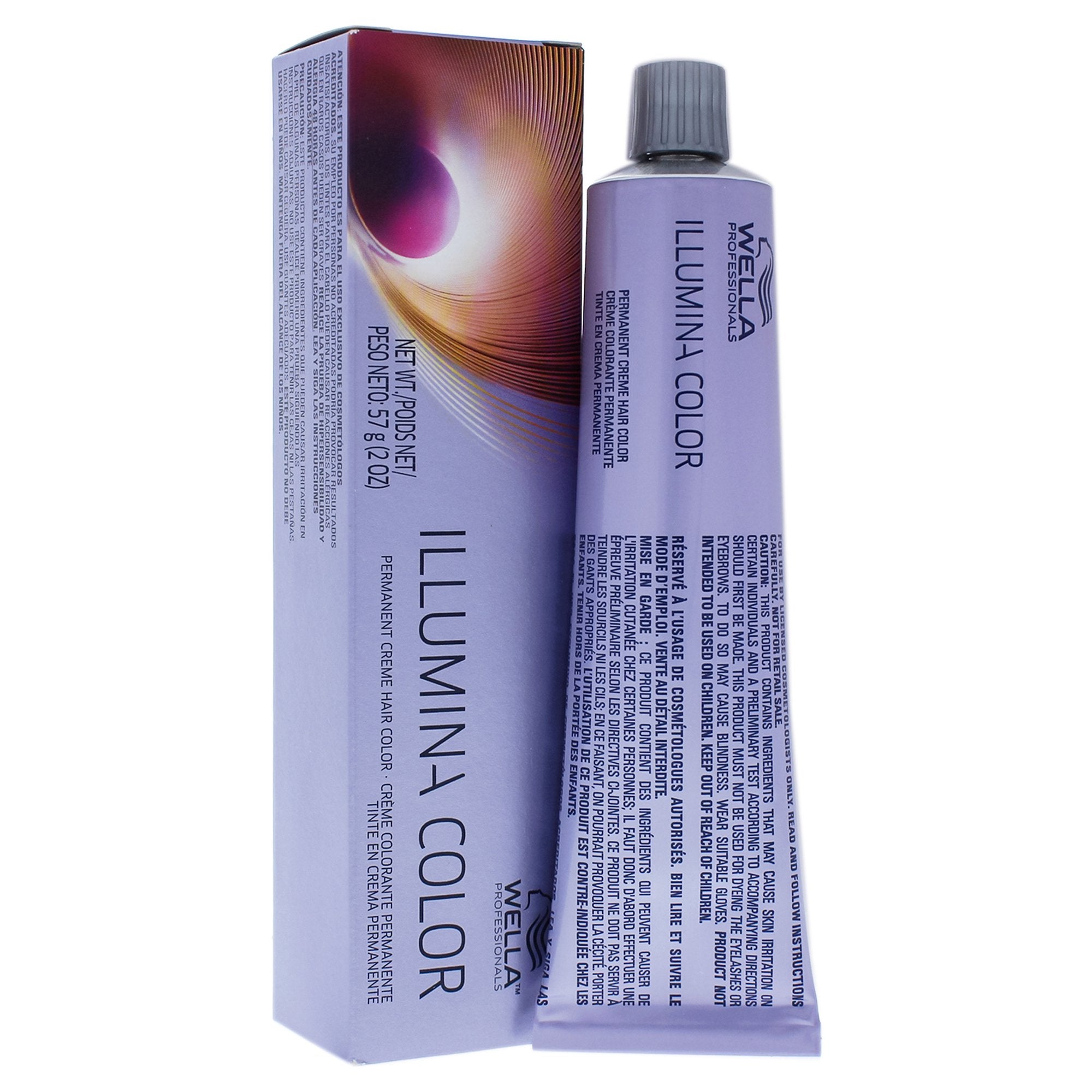 Wella Professionals Illumina Color Pysyvä hiusväri 8/38 Vaalea Blonde Kultainen Sininen 60ml