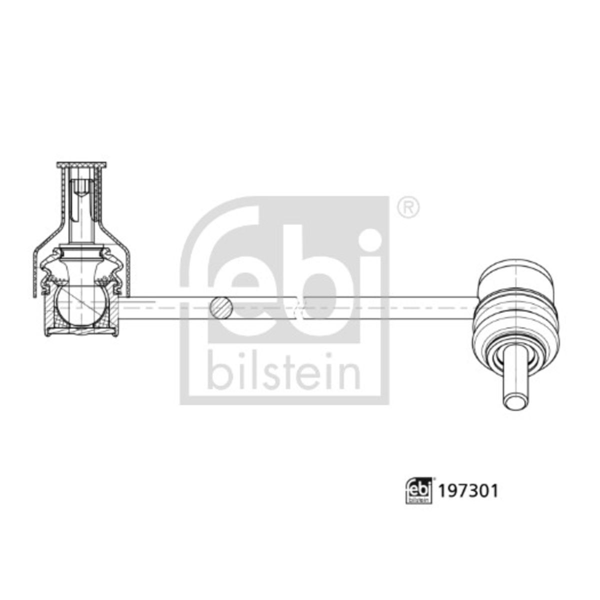 Tanko/jousi, vakaaja FEBI BILSTEIN 197301