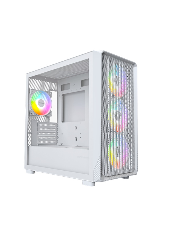 Montech X5M mATX White - Kotelot - Minitower - Valkoinen