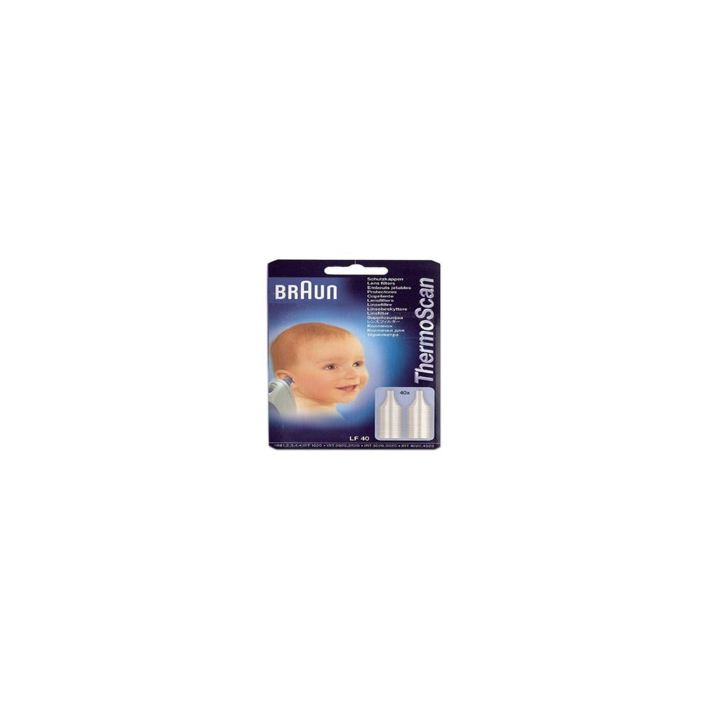 Braun Filtri per lenti monouso Thermoscan LF40 2x20 — Accessorio medico