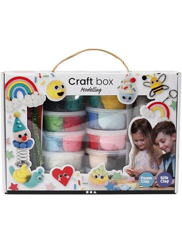 Creativ Company Foam Clay & Silk Clay - lahjapakkaus