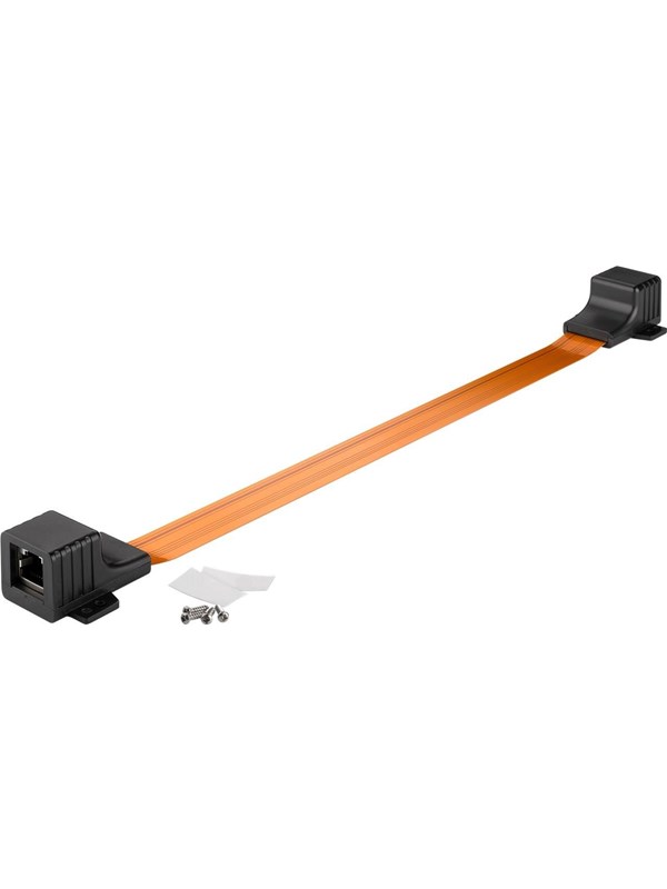 Goobay RJ45 - RJ45 -läpivientikaapeli, 50 cm