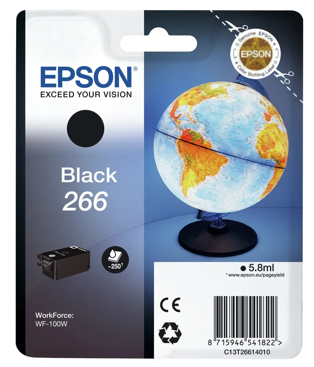 Epson 266 / C13T2661 - Musta Ink