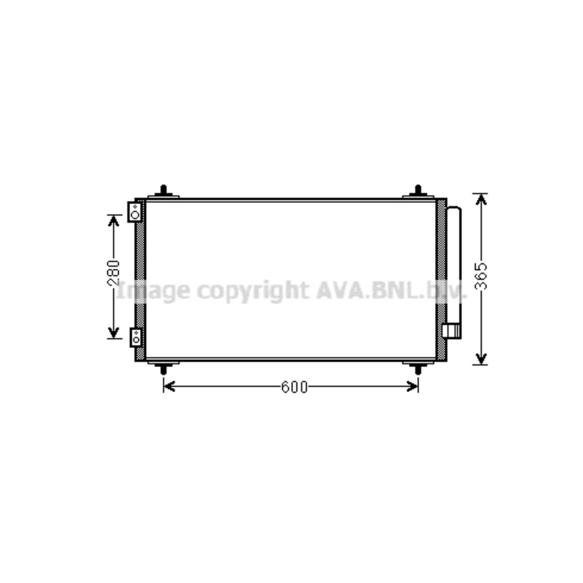 Lauhdutin, ilmastointilaite AVA COOLING SYSTEMS CNA5271D