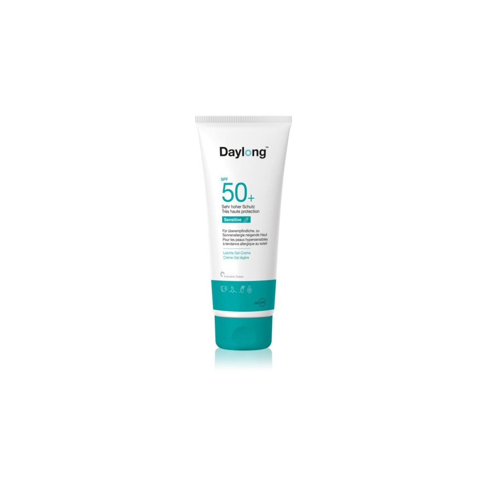 Daylong Sensitive Face Gel-Fluid SPF 50+ suojaava geelineste kasvoille 200 ml