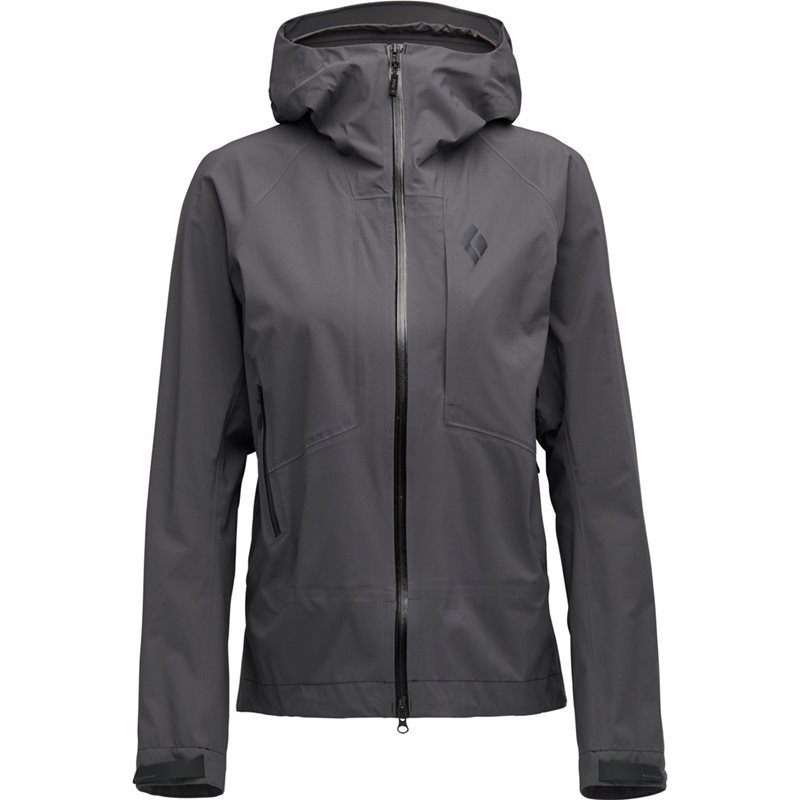 Black Diamond Highline Stretch Shell naisten takki, Anthracite