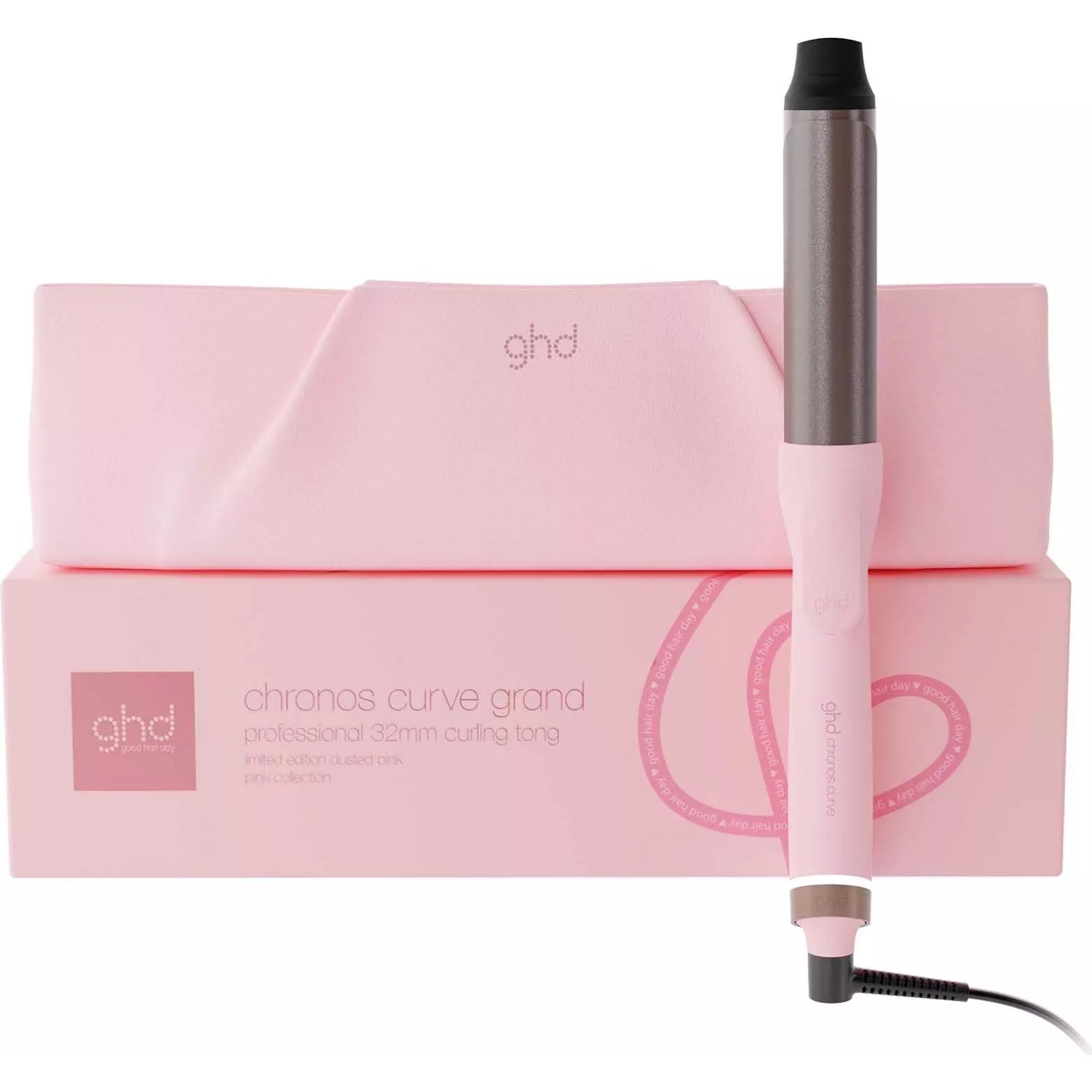 ghd Chronos Curve Limited Edition Grand Tong 32mm Barrel Dusted Pink - 1 pce