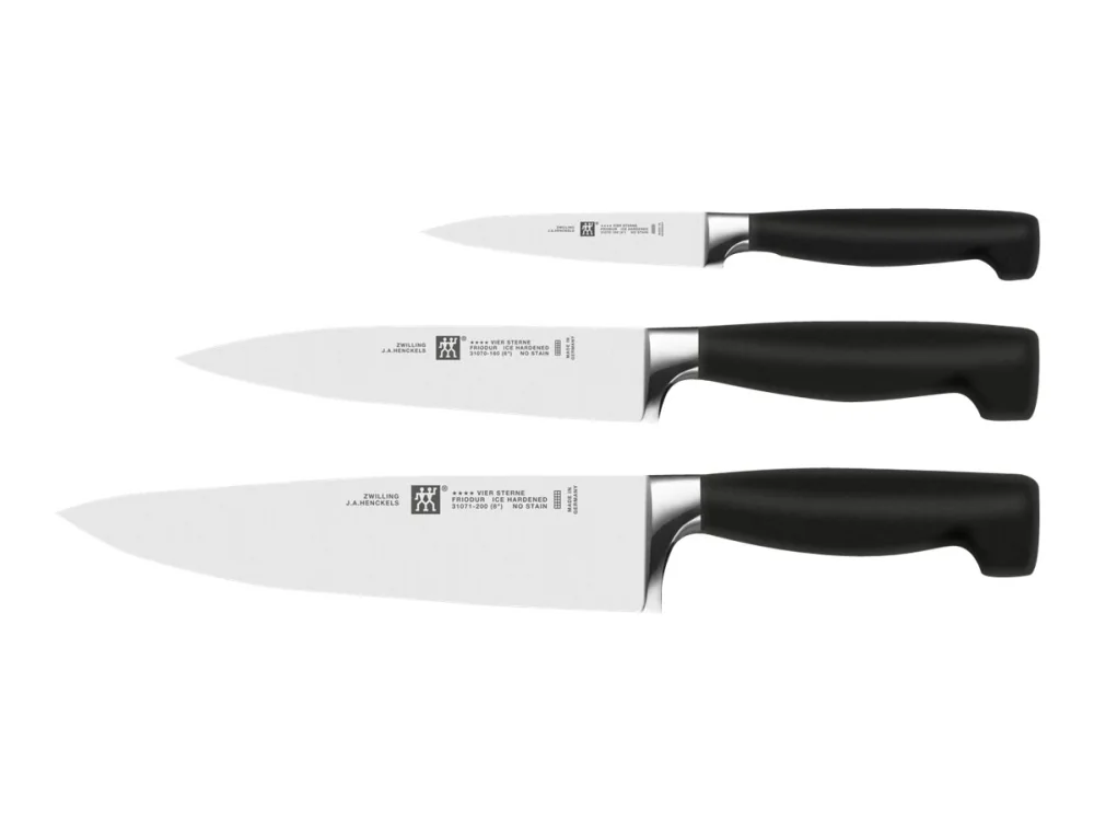 Zwilling - FOUR STAR Knife set 3-pcs - no-color