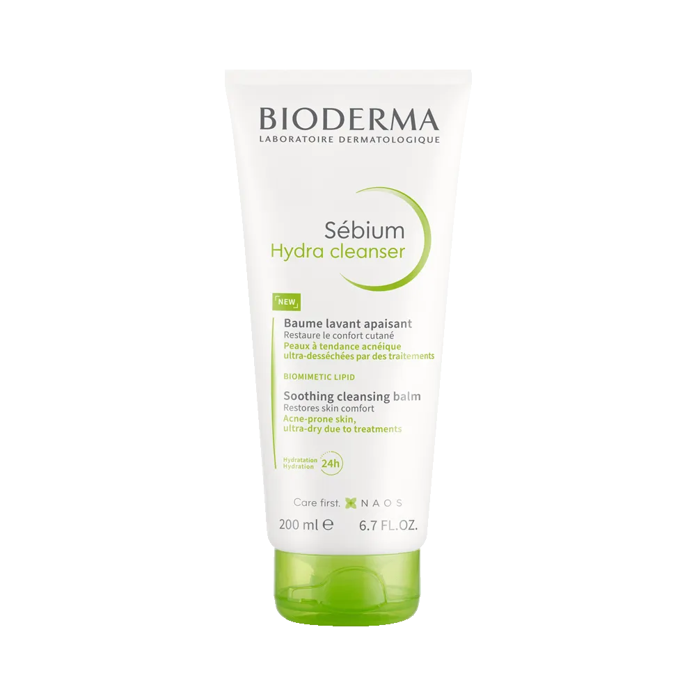 Bioderma Sebium Hydra Cleanser Balm, kuiva akneiho 200 ml