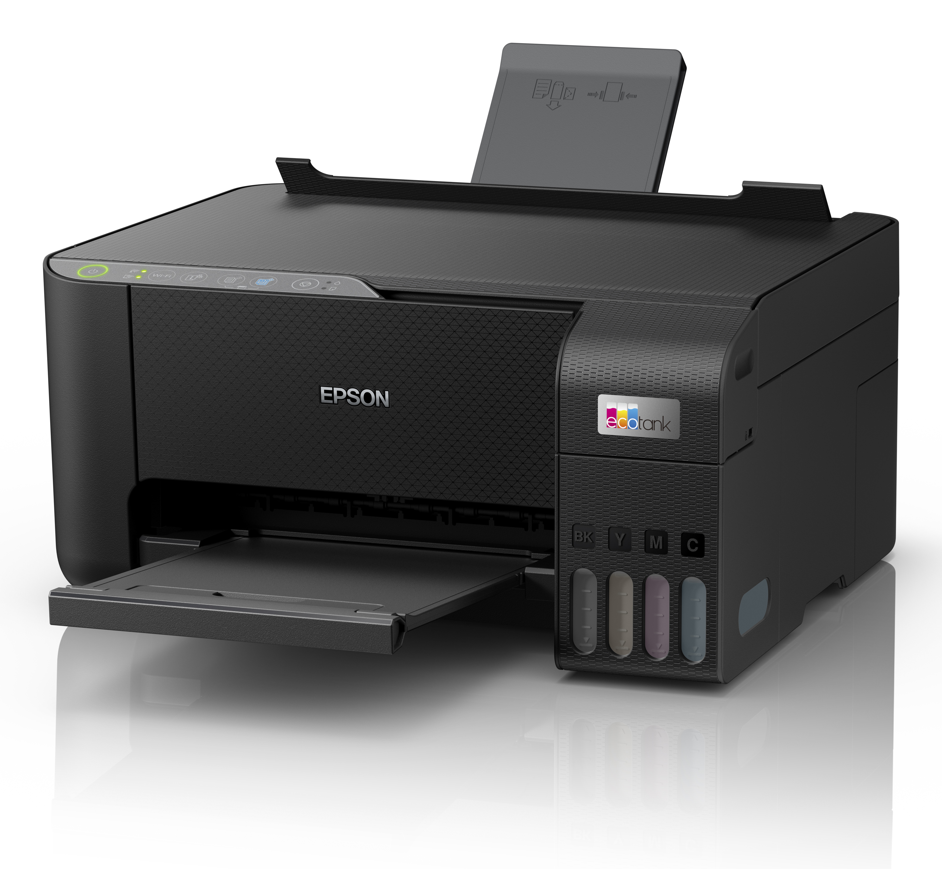 Epson EcoTank ET-2862, Mustesuihku, Väritulostus, 5760 x 1440 DPI, A4, Suoratulostus, musta