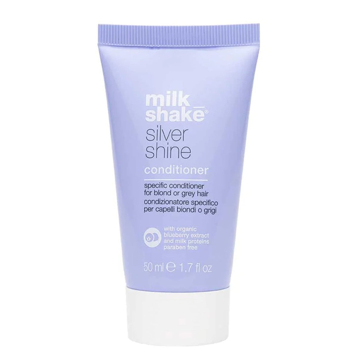 Milk Shake Silver Shine hoitoaine vaaleille hiuksille neutraloiva keltaisia sävyjä 50 ml