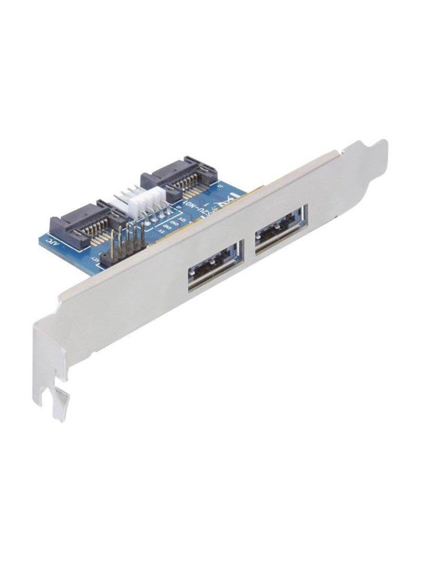 Delock Slot Bracket 2x Esatap 5v/12v Liitäntäkortti/-sovitin