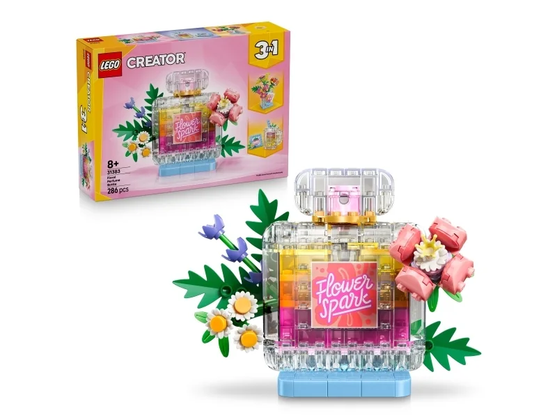 LEGO Creator 31383 Kukka-aiheinen hajuvesipullo