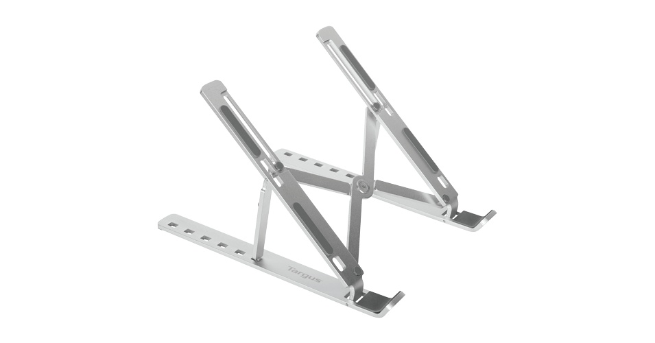 Targus AWE810GL, Kannettavan tietokoneen teline, Alumiini, Alumiini, 25,4 cm (10), 39,6 cm (15.6), 44,4 mm