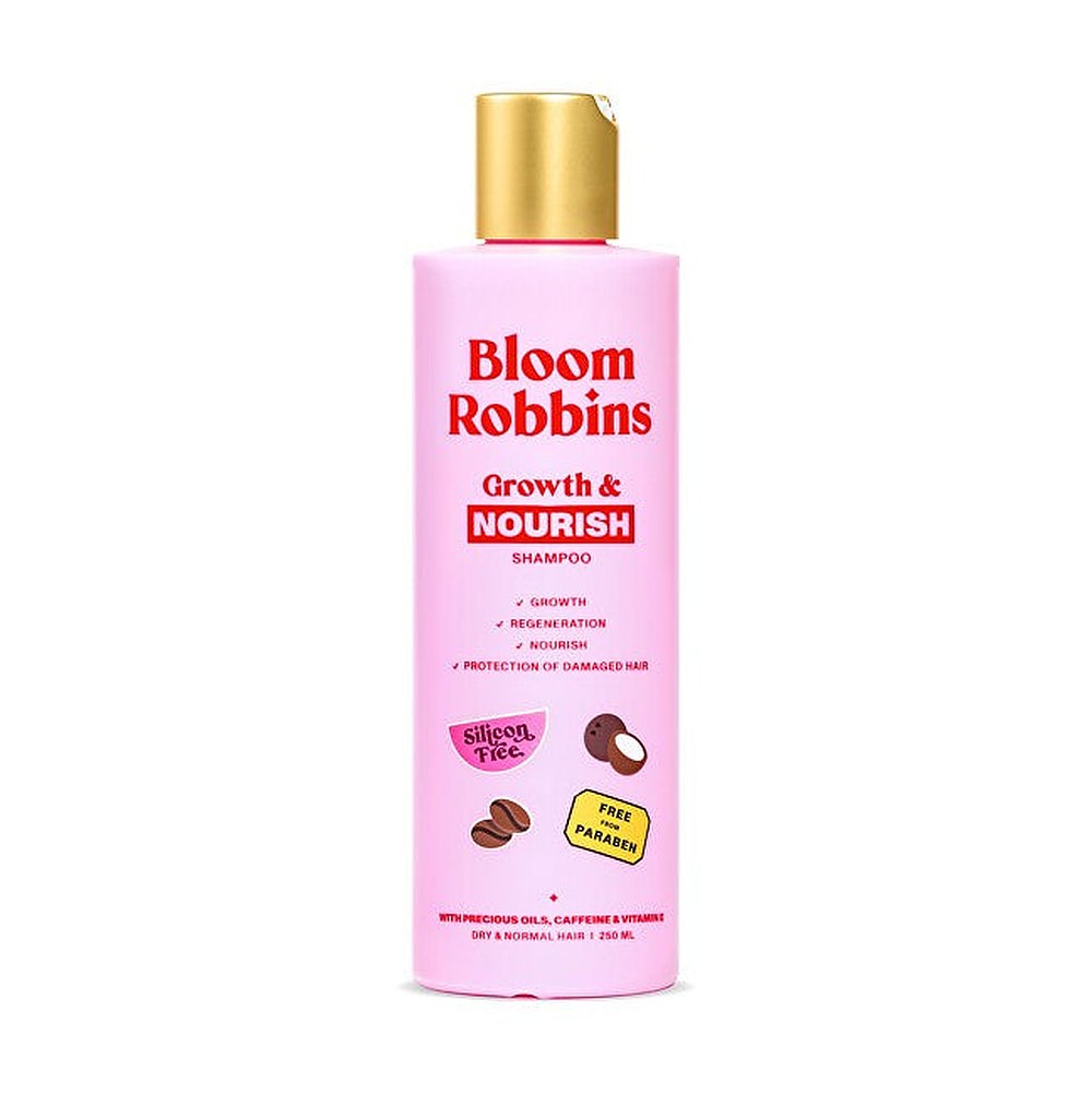 Bloom Robbins Growth & Nourish shampoo terveille ja kauniille hiuksille 250 ml