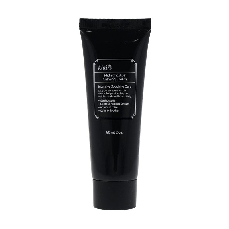 Dear klairs Aurinkovoide jälkeen rauhoittava herkälle iholle Klairs Midnight Blue Calming Cream 60 ml