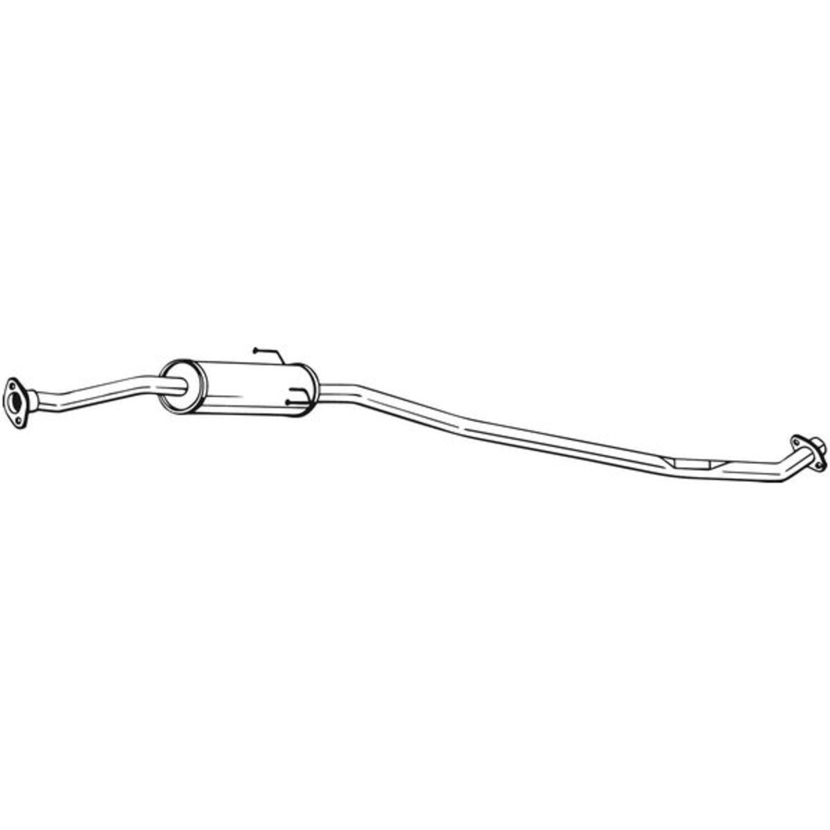 Keskiäänenvaimentaja BOSAL 291-415