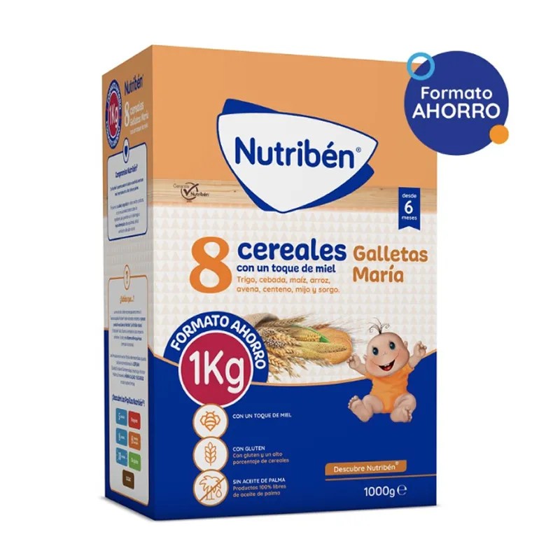 Nutribén 8 muroa hunajalla ja María-kekseillä 1 kg