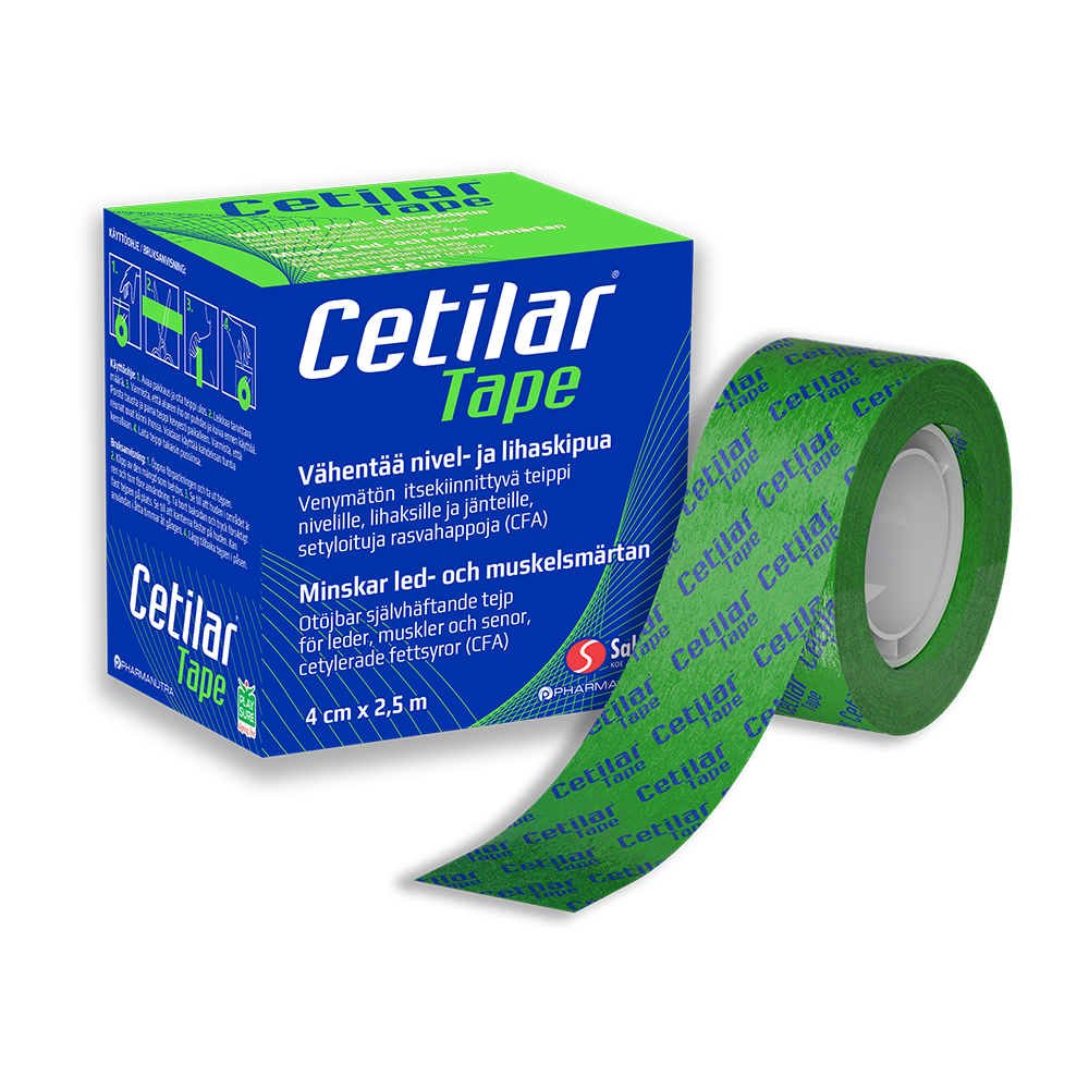 Cetilar Kiputeippi 4 cm x 2.5 m 1 kpl