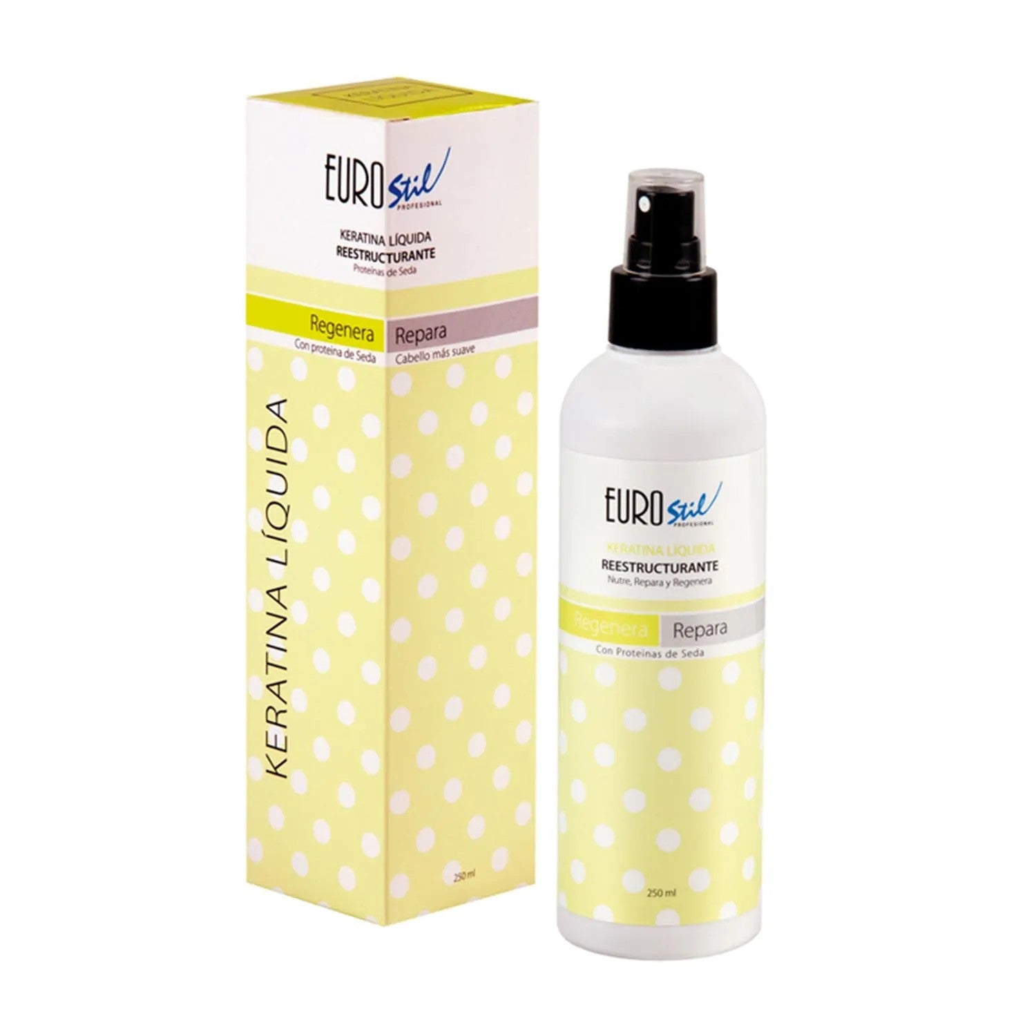 Eurostil Tassel hajustettu nestemäinen keratiini 250ml Spray