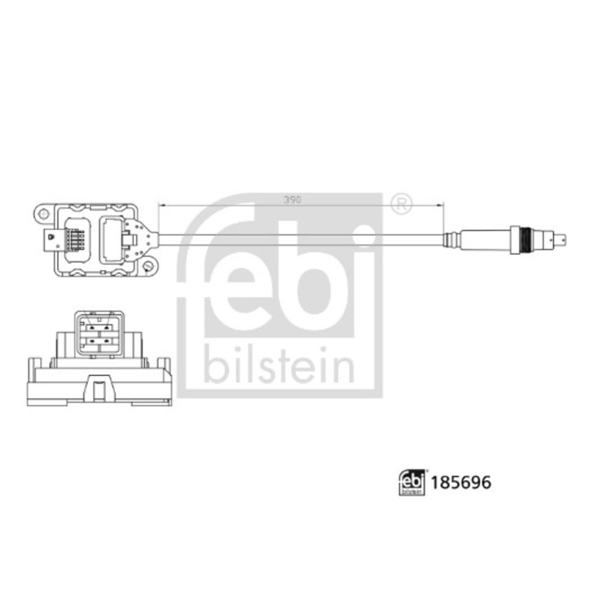 NOx-sensori, urearuiskutus FEBI BILSTEIN 185696