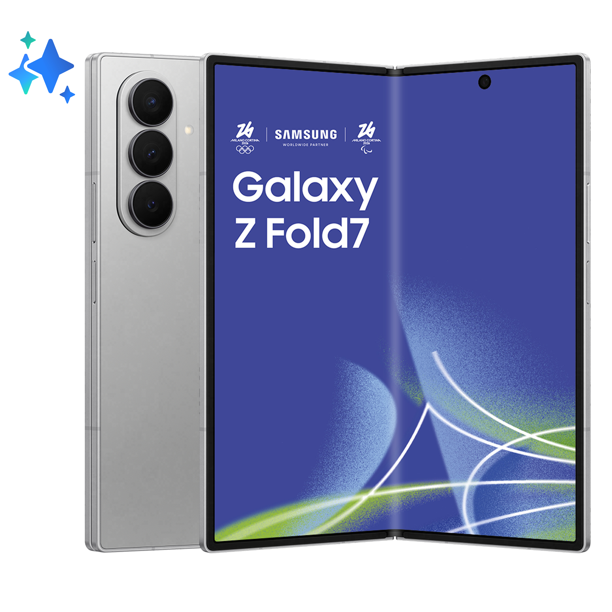 Matkapuhelin Samsung Galaxy Fold7 5G 12/256GB Silver Shadow