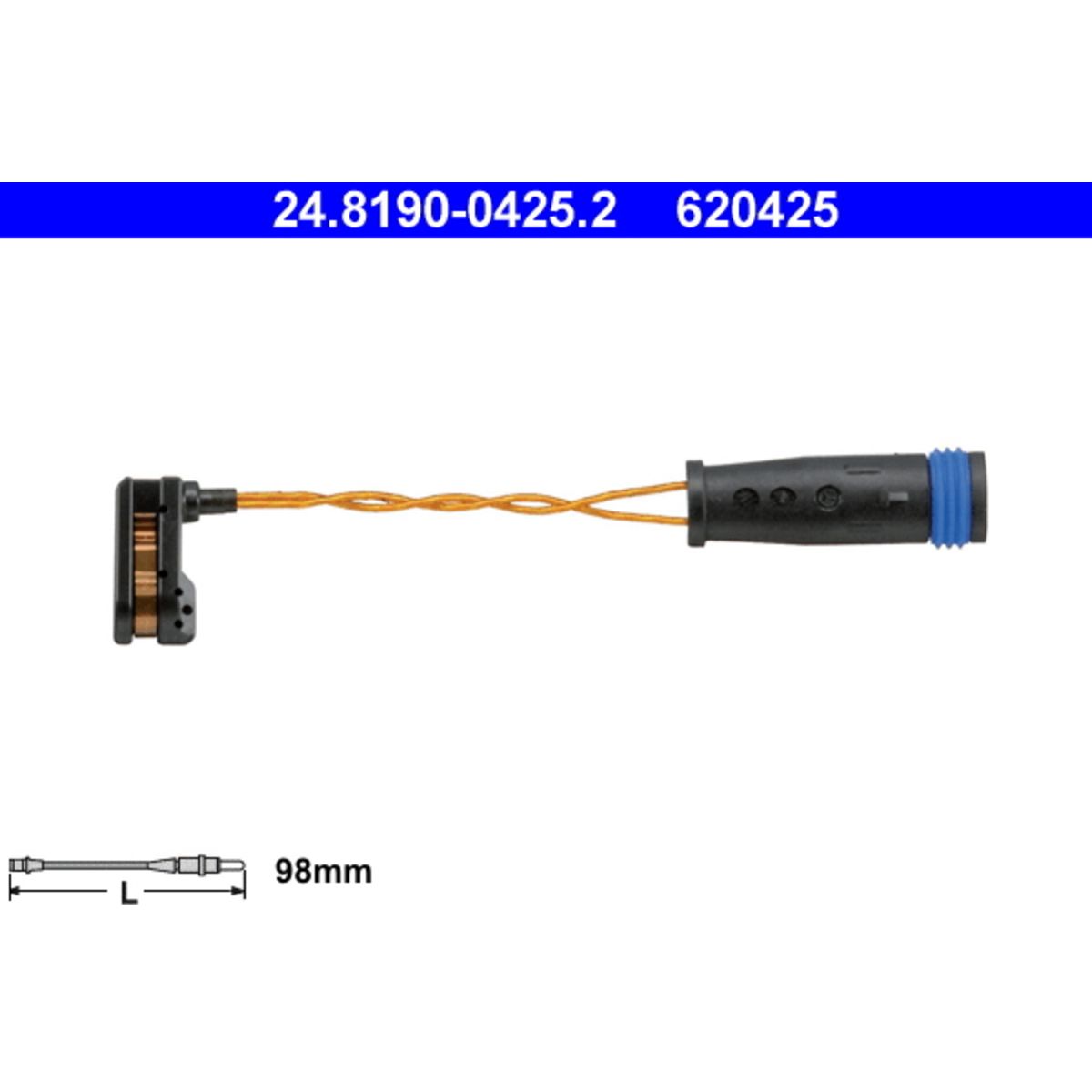 Jarrupalan kulumisenilmaisin ATE 24.8190-0425.2