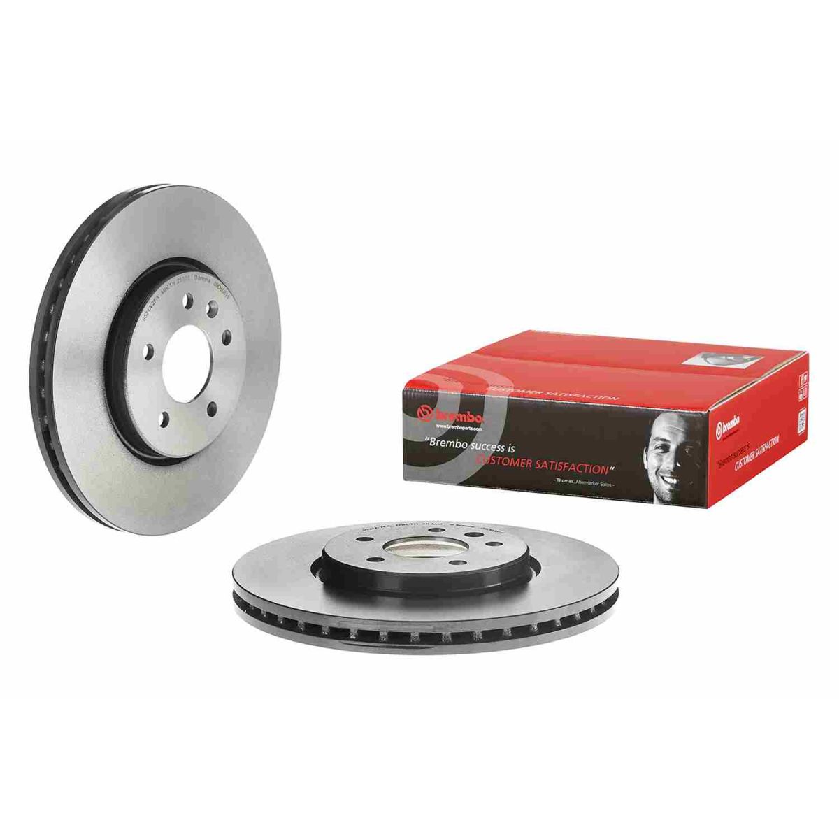 Jarrulevy BREMBO 09.D608.11