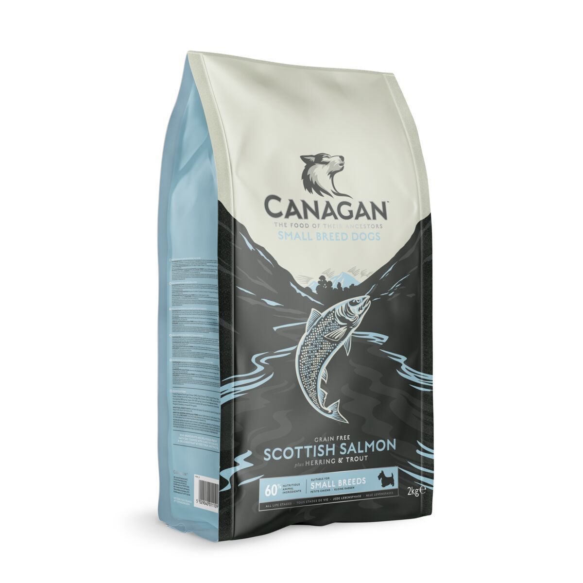 Canagan Scottish Salmon - Small Breeds - dry dog food - 2kg