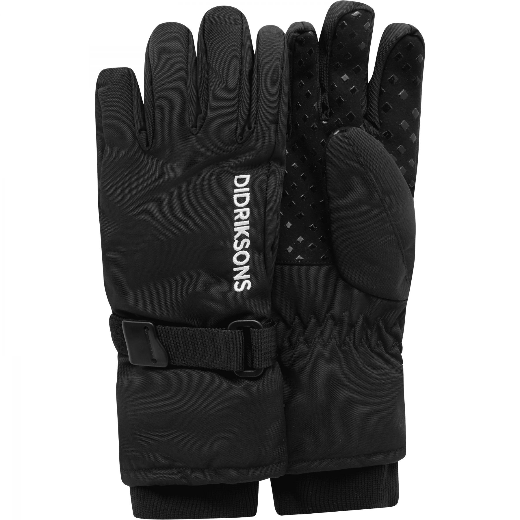 Didriksons Biggles Kids' Gloves Black - 4-6y