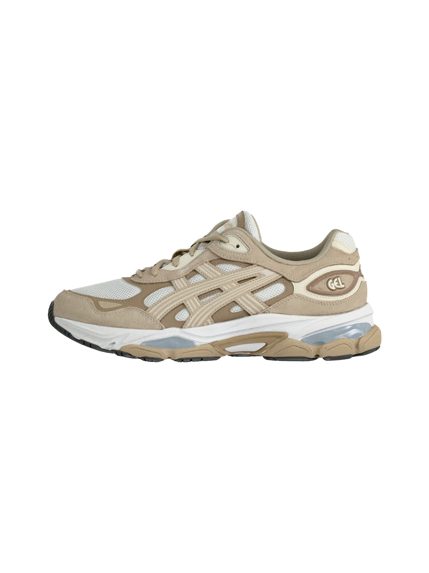 ASICS SportStyle Matalavartiset tennarit 'GEL-NYC 2.0' kerma / tummabeige / offwhite