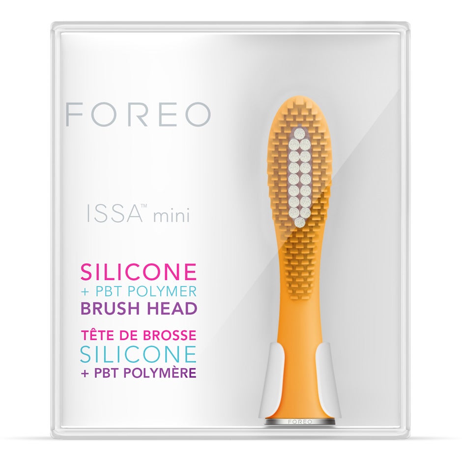 Foreo ISSA Mini Hybrid Brush Head Mango Tango