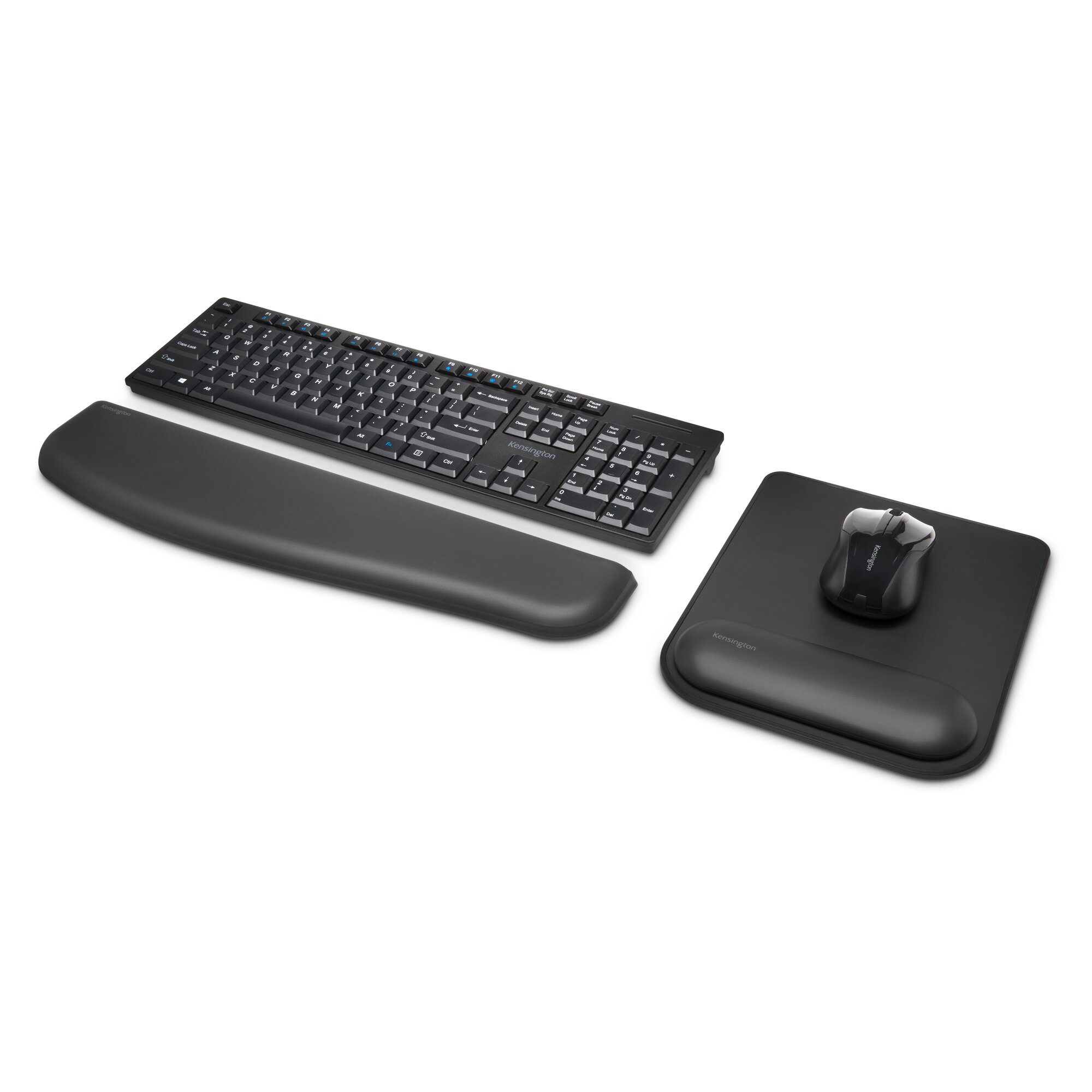 Kensington Ergosoft Wrist Rest Mouse Pad Black