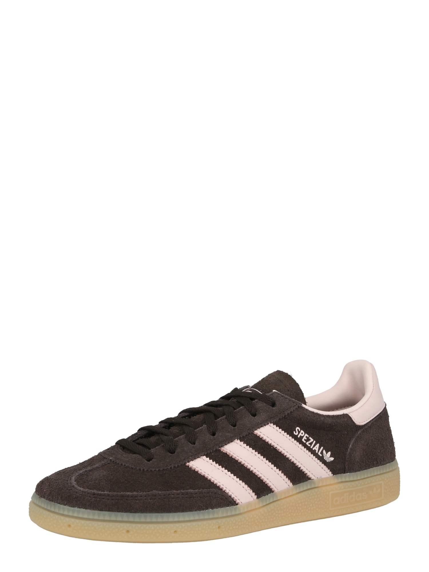 ADIDAS ORIGINALS Matalavartiset tennarit 'Handball Spezial' tummanruskea / roosa