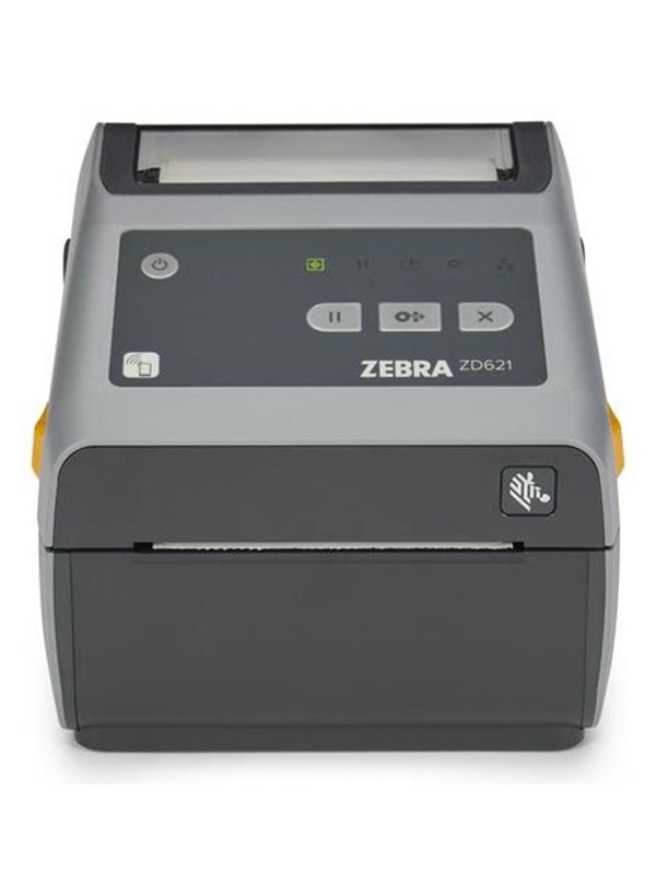 Zebra ZD621, Suoralämpö, 300 x 300 DPI, 152 mm/s, Langallinen & langaton, Harmaa
