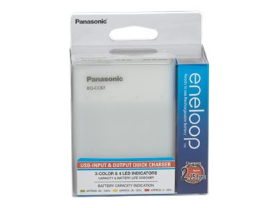 Panasonic eneloop BQ-CC87 battery charger
