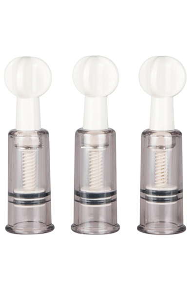 Easytoys Nipple & Clit Suckers 3-pcs Nipple suckers