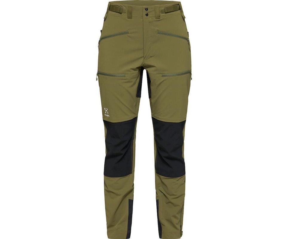 Haglöfs Rugged Standard Pants Women Olive Green/True Black - XS