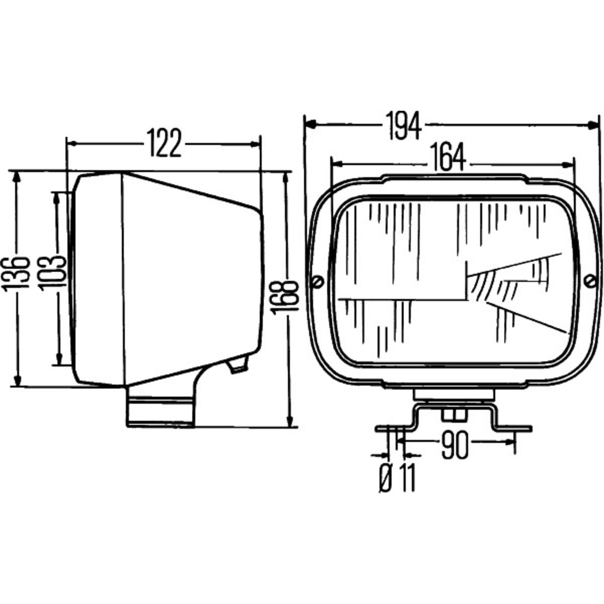 Ajovaloumpio HELLA 1AB 004 231-001