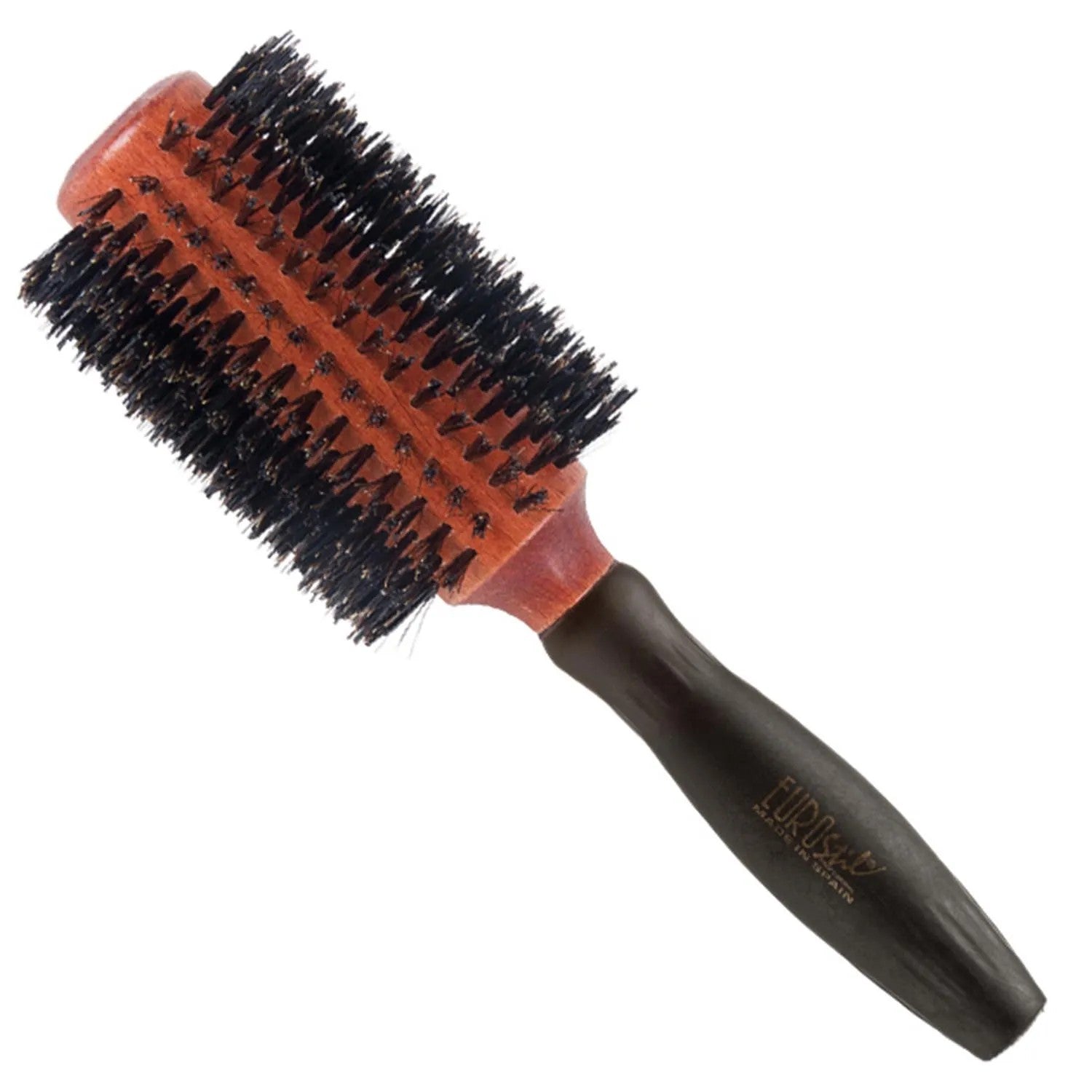 Eurostil Spazzola Circolare Setole di Cinghiale 38 mm 1 pezzo — Spazzola Capelli