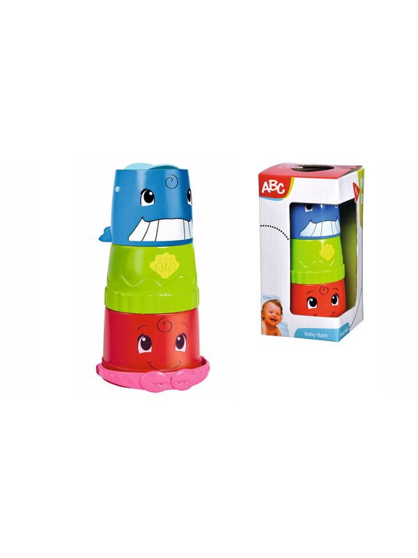 ABC Bucket with Stacking Cups