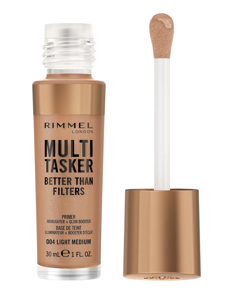 Rimmel Kind & Free Multi-Tasker Better Than Filters Face Primer Glow Booster and Highlighter 004 Light Medium