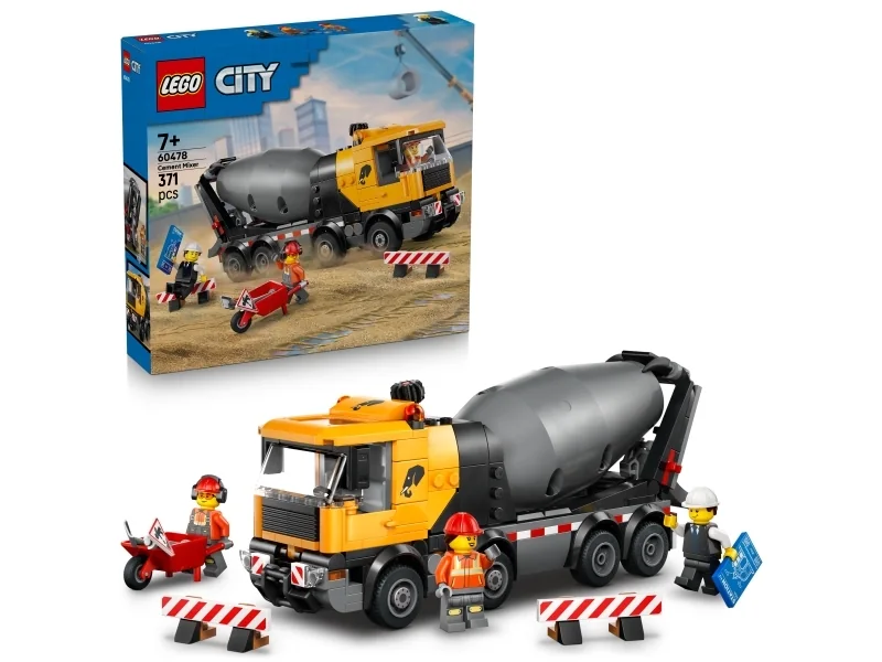 LEGO City 60478 Betoniauto