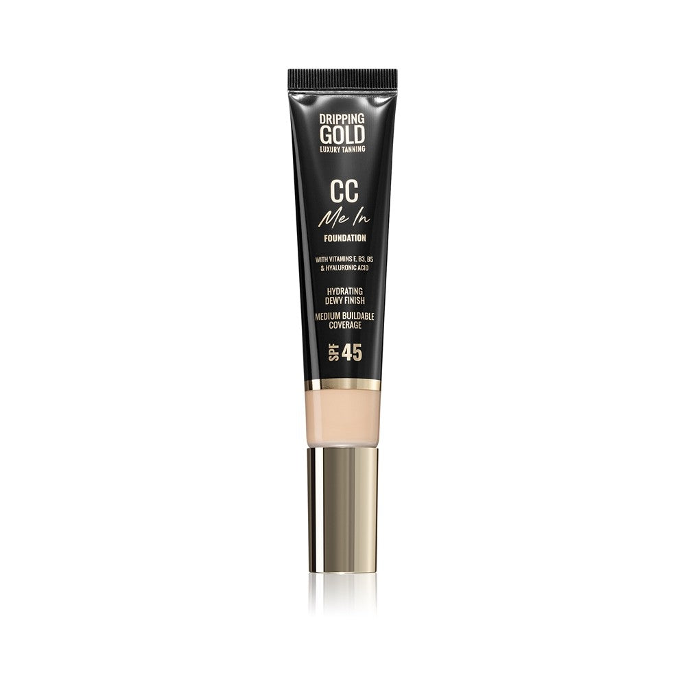 Dripping Gold CC Me In light meikkivoide SPF 45 väri 02 Fair 32 ml
