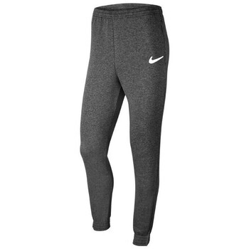 NIKE Urheiluhousut 'Park 20' meleerattu harmaa / valkoinen