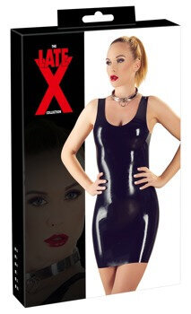 LateX Collection Lateksimekko Musta – Tiukka Kiiltävä Minimekko