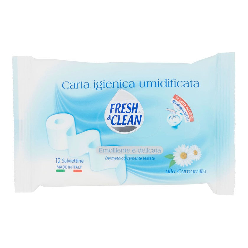 Fresh&Clean Fresh & Clean Taskukokoinen wc-paperi 12 arkkia
